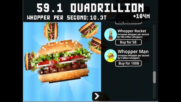 whopper clicker